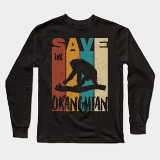 Save The Oranguian Long Sleeve T-Shirt